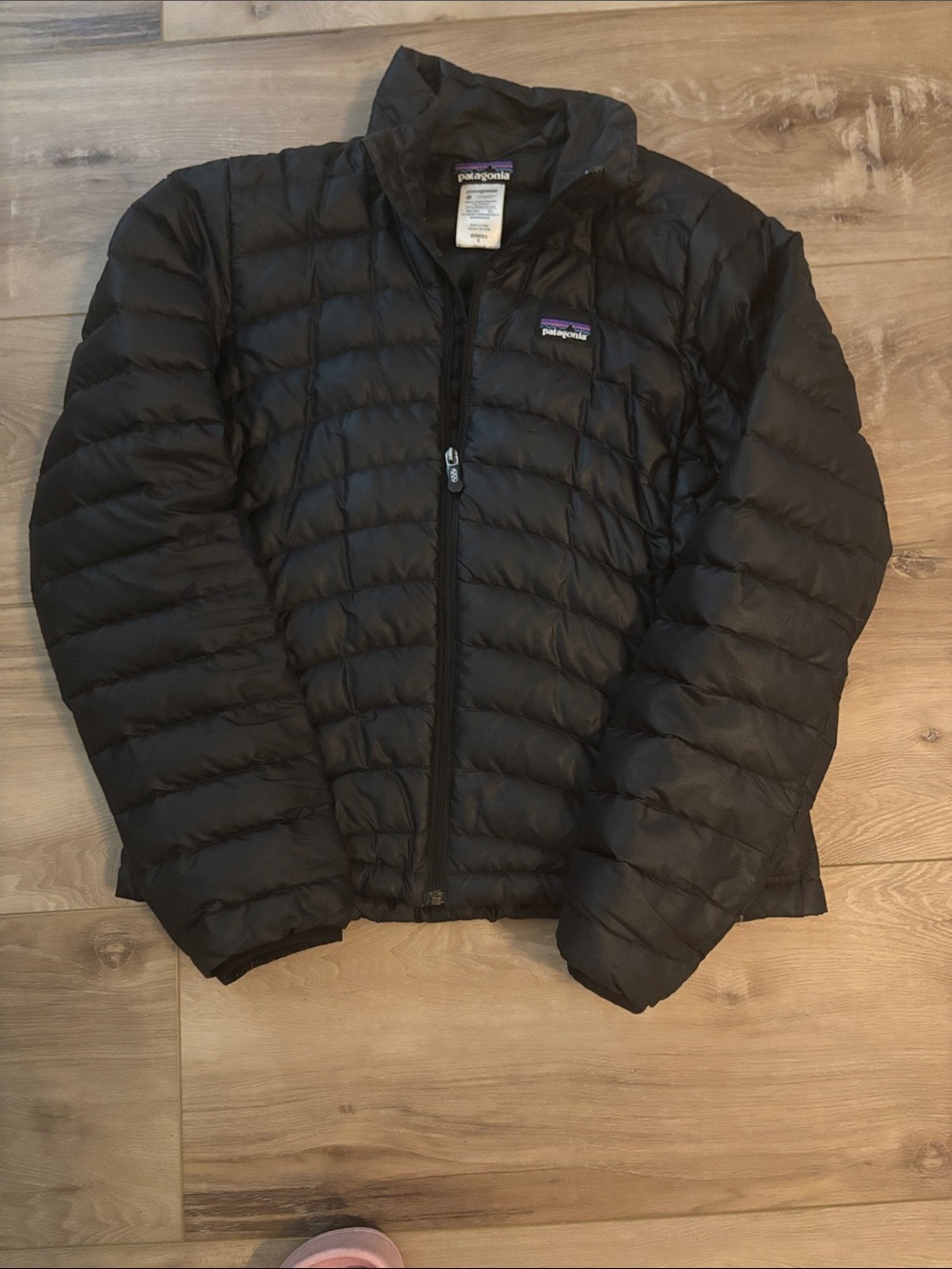 Patagonia Women's Black Quilted Down-Style Puffer Jacket